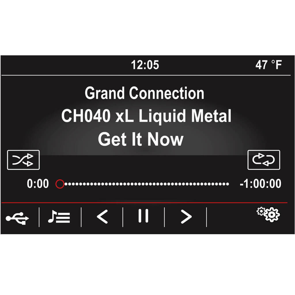 display in a volkswagen using a sirius xm radio factory stereo tuner kit