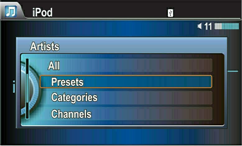 Clean user interface using complete factory controls