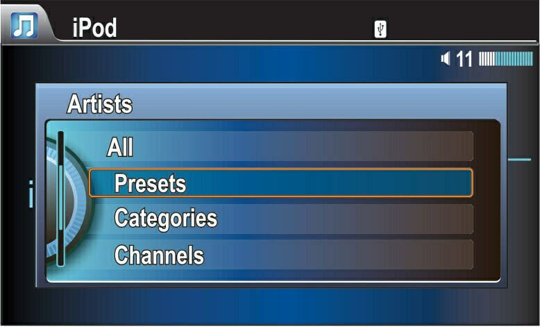 Clean user interface using complete factory controls