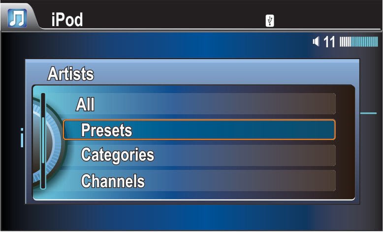 Clean user interface using complete factory controls