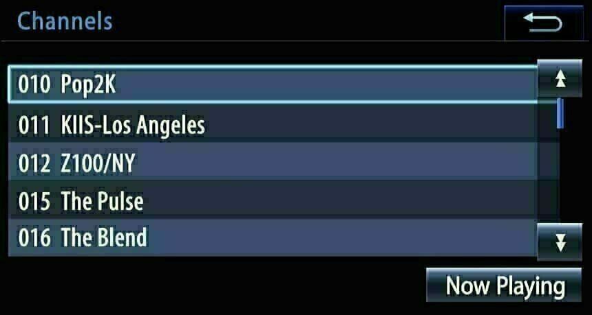 Browse, search and select channels one at a time