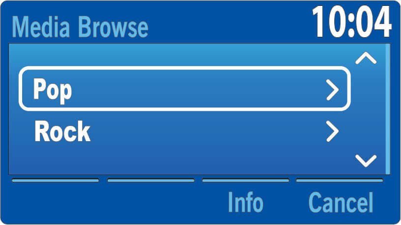 Browse by SiriusXM categories to select your favorite channels