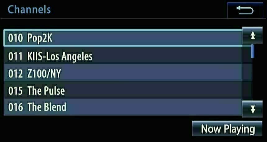 Browse, search and select channels one at a time