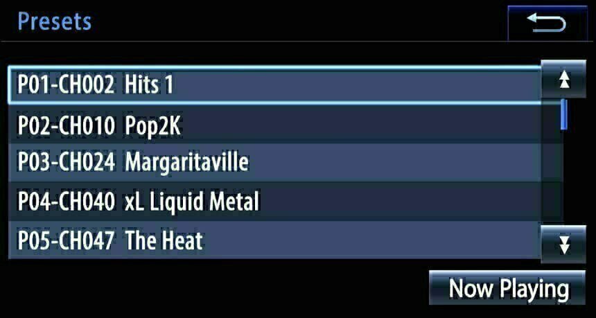 Store your favorite presets for quick and easy selection