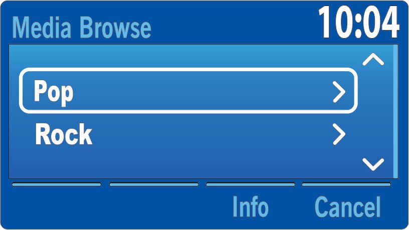Browse by SiriusXM categories to select your favorite channels