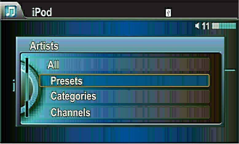 Clean user interface using complete factory controls