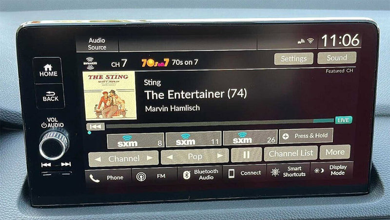 Listen to SiriusXM in an Acura Integra and Change Channels, Browse Categories, Save Presets and More