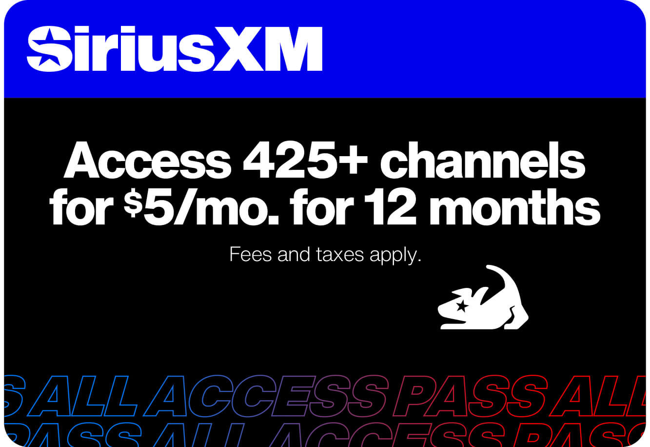 SiriusXM Radio $5 per month offer