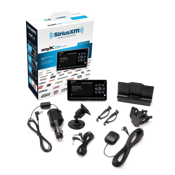 SiriusXM onyX EZR Dock n Play Portable Receiver with Vehicle Kit