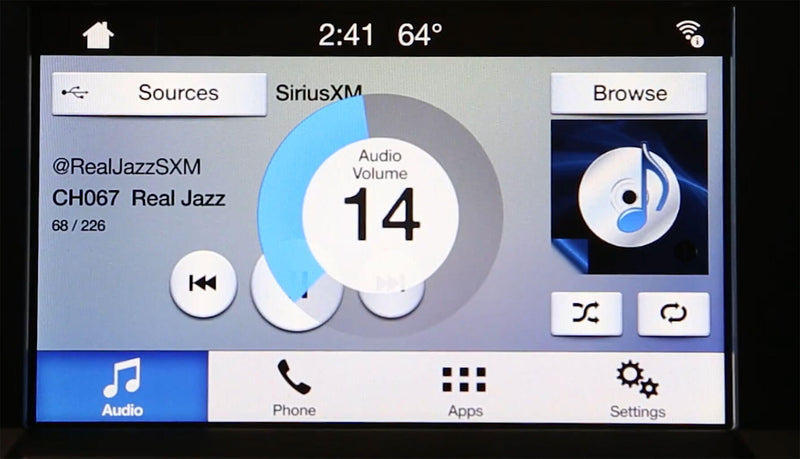 Store your favorite SiriusXM Satellite Radio channels with Ford Factory Radio Presets