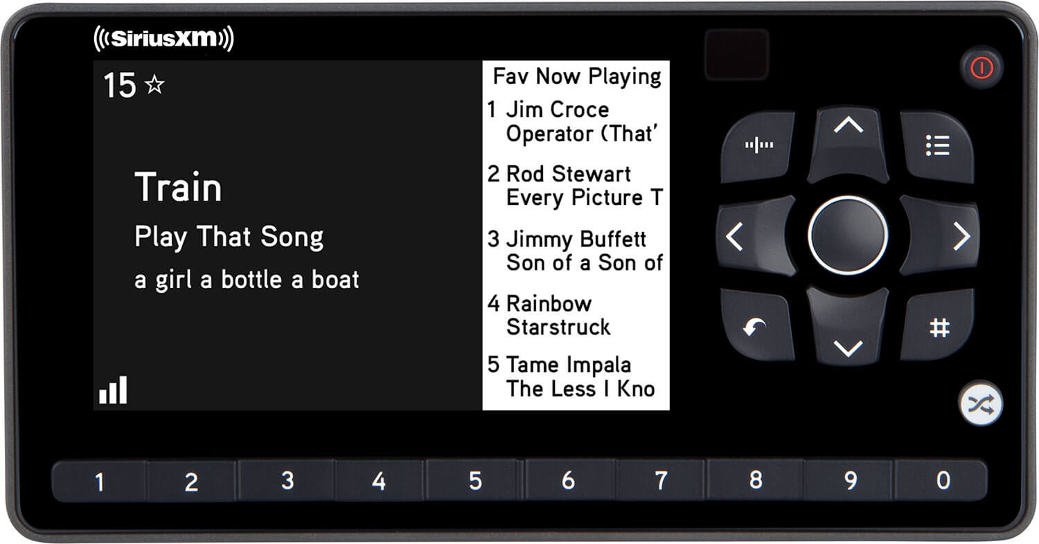 OnyX EZR showing the display