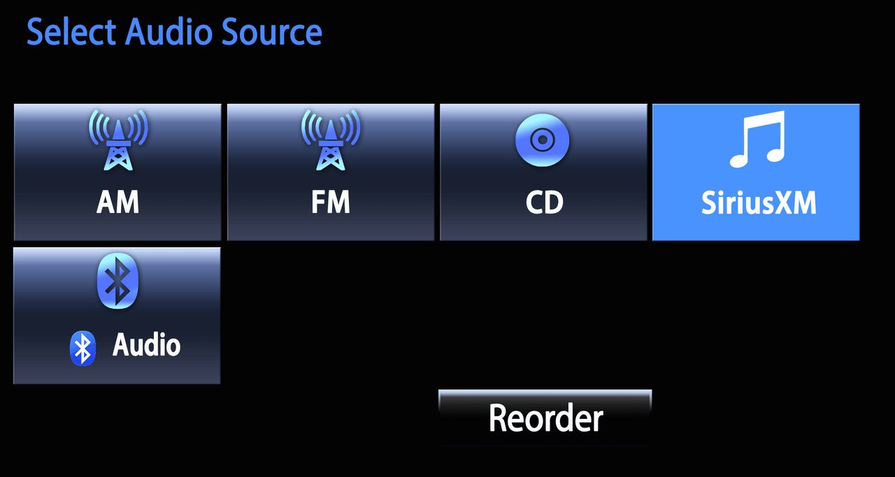 The system will create a source on the factory radio