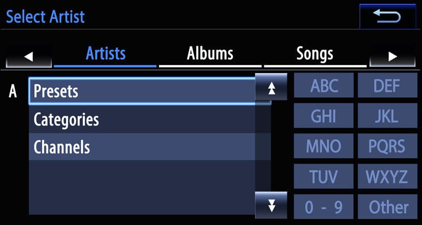 Store your favorite presets for quick and easy selection