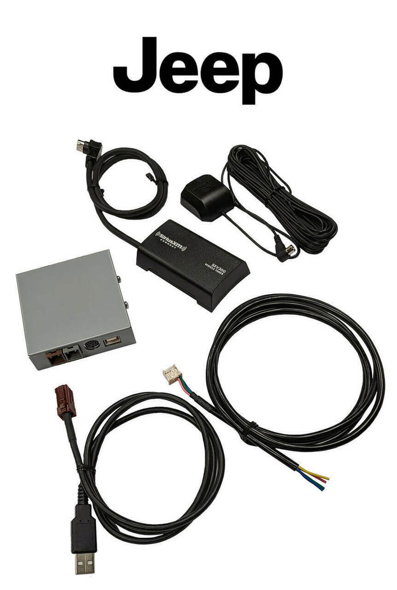 Jeep Wrangler JL 2018 - 2021 Sirius XM Satellite Radio Factory Stereo USB Connection