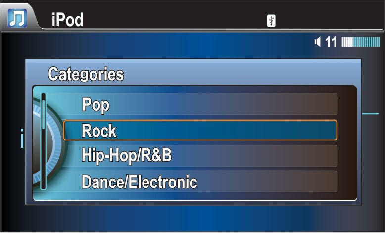 Browse categories the same as if the system was factory installed.