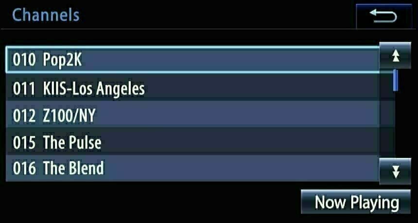 Browse, search and select channels one at a time